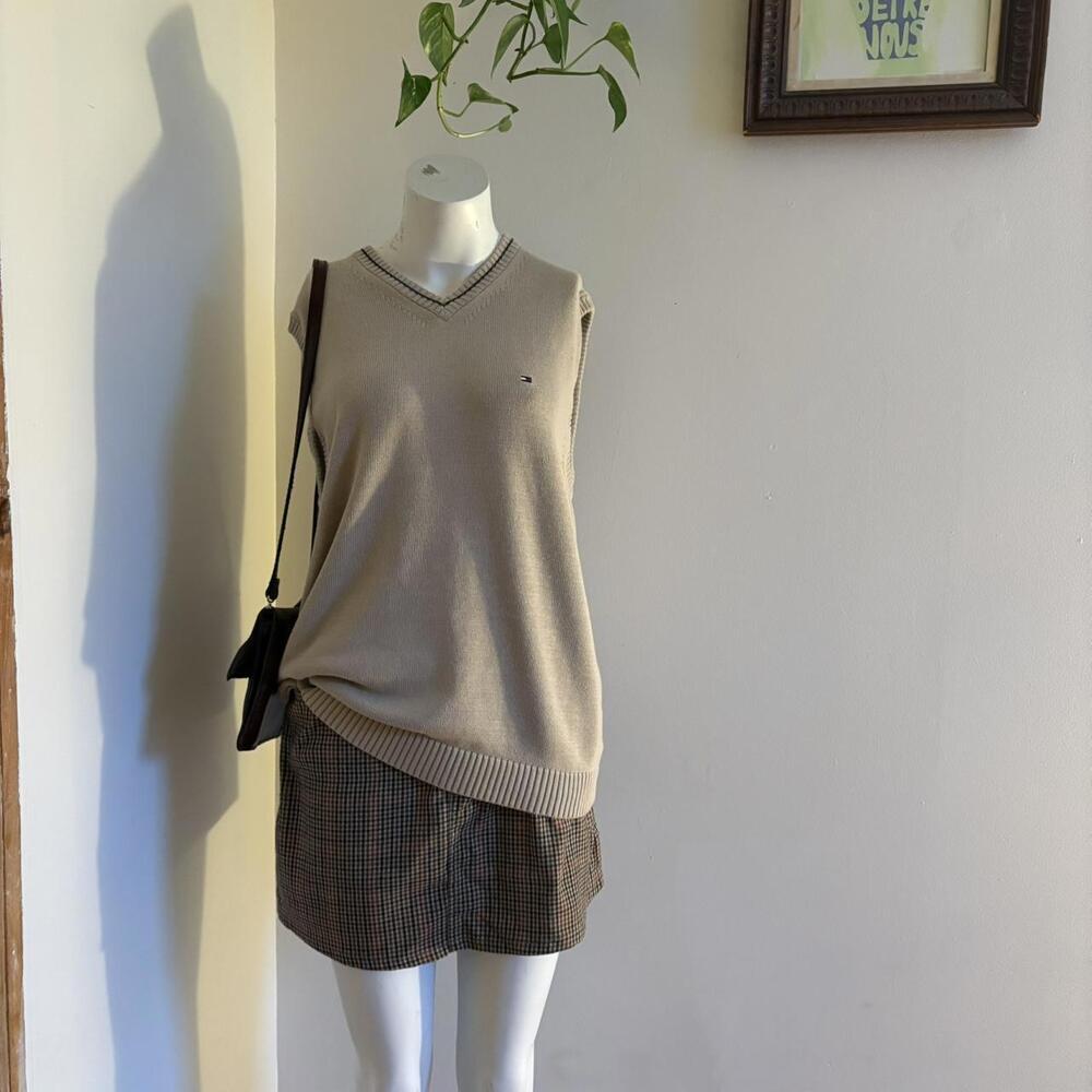 Tommy Hilfiger preppy sweater vest ( L)